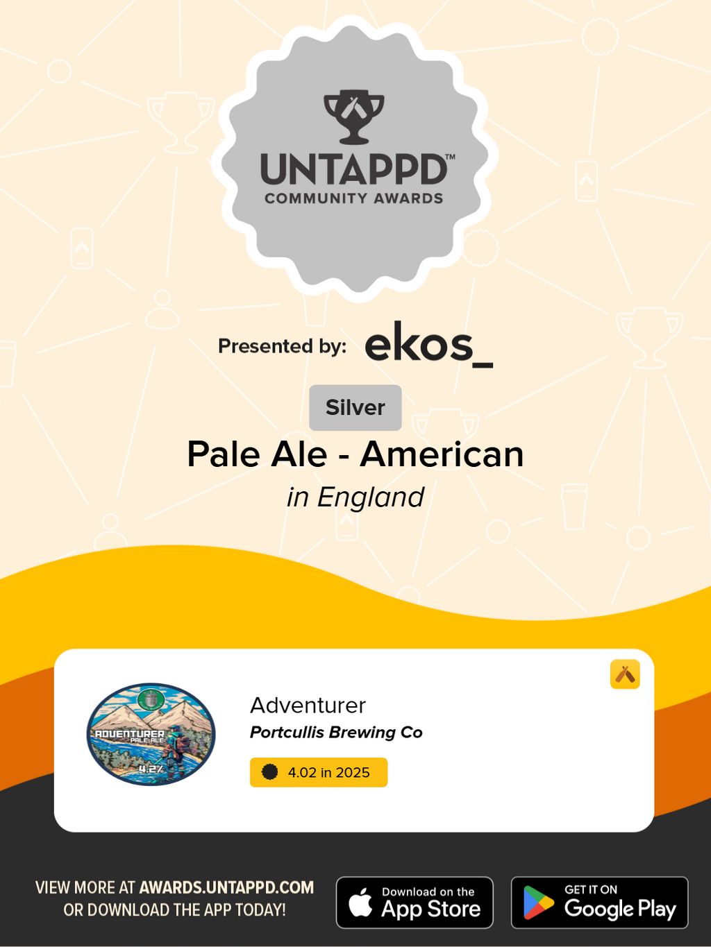 Adventurer - American Pale Ale - 4.2% ABV (440ml Can)